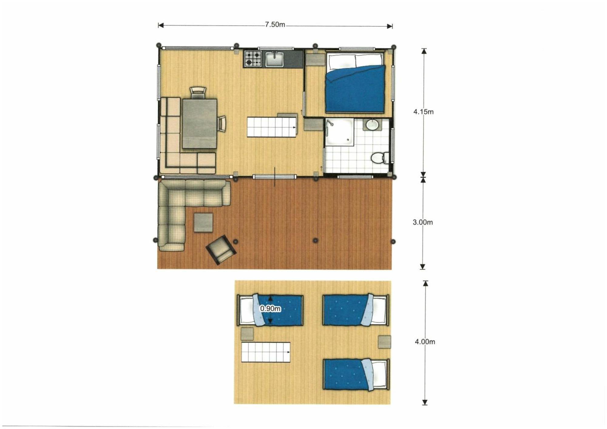 Camping Scheldeoord Baarland Habitación foto